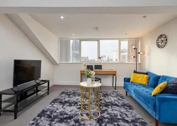 Centre - Sleeps 3 - Corporate & Family Relocations - Free Parking Apartment Leeds (West Yorkshire)